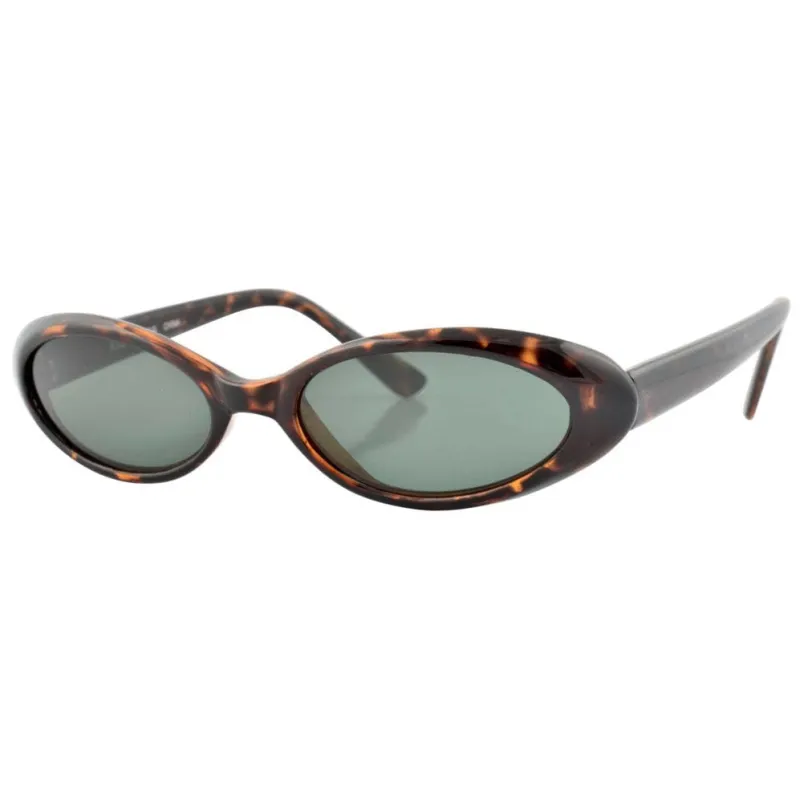 FUNKED Tortoise/G15 Oval Sunglasses sold by Giant Vintage