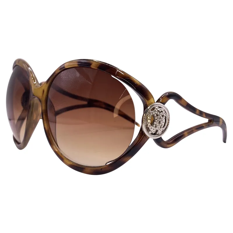 RETAIL THERAPY Round Oversized Boho Sunglasses sold by Giant Vintage