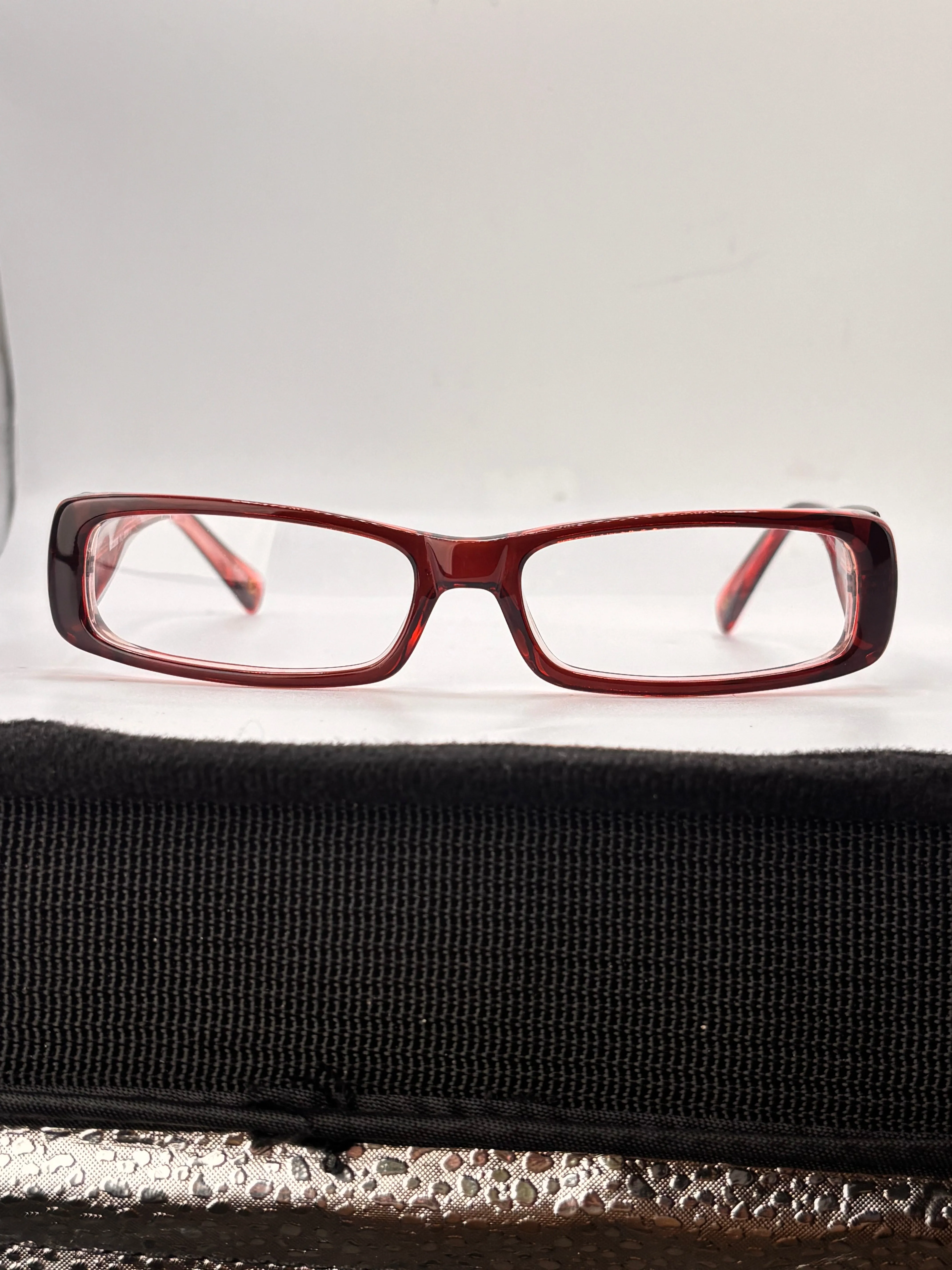BERRY BAE Bayonetta Office Siren Clear Glasses sold by Giant Vintage product image thumbnail 2