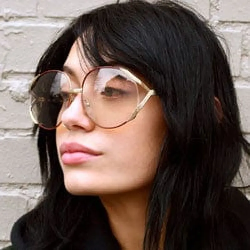 ROMANCE Gold/Clear sold by Giant Vintage