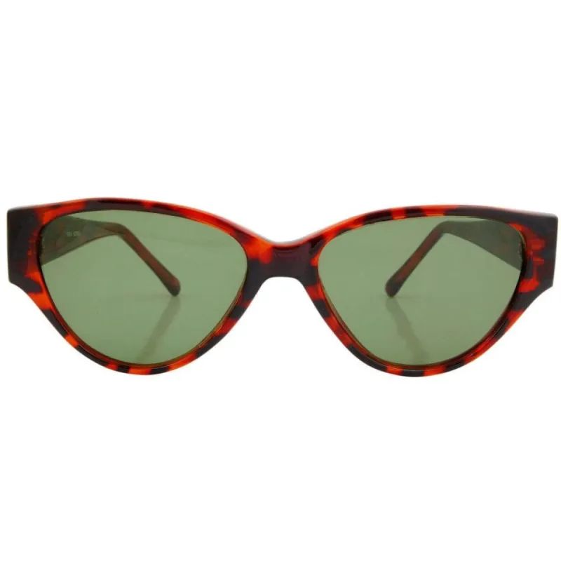 HILDY Tortoise/G15 Cat-Eye Sunglasses sold by Giant Vintage