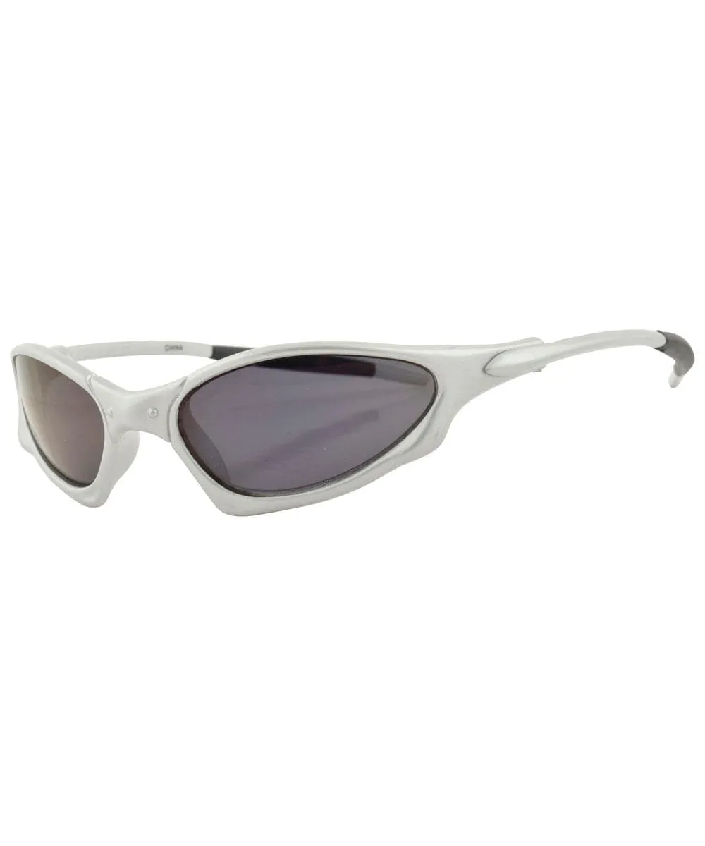 COWBOYZ Silver Cat-Eye Sunglasses sold by Giant Vintage product image thumbnail 2