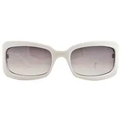 OOH LA White Square Sunglasses sold by Giant Vintage