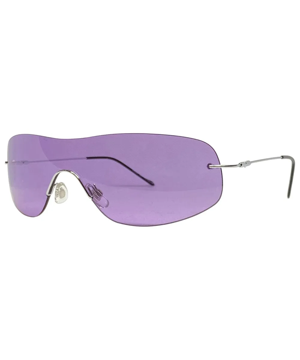 STARS Purple Rimless Glasses sold by Giant Vintage product image thumbnail 2