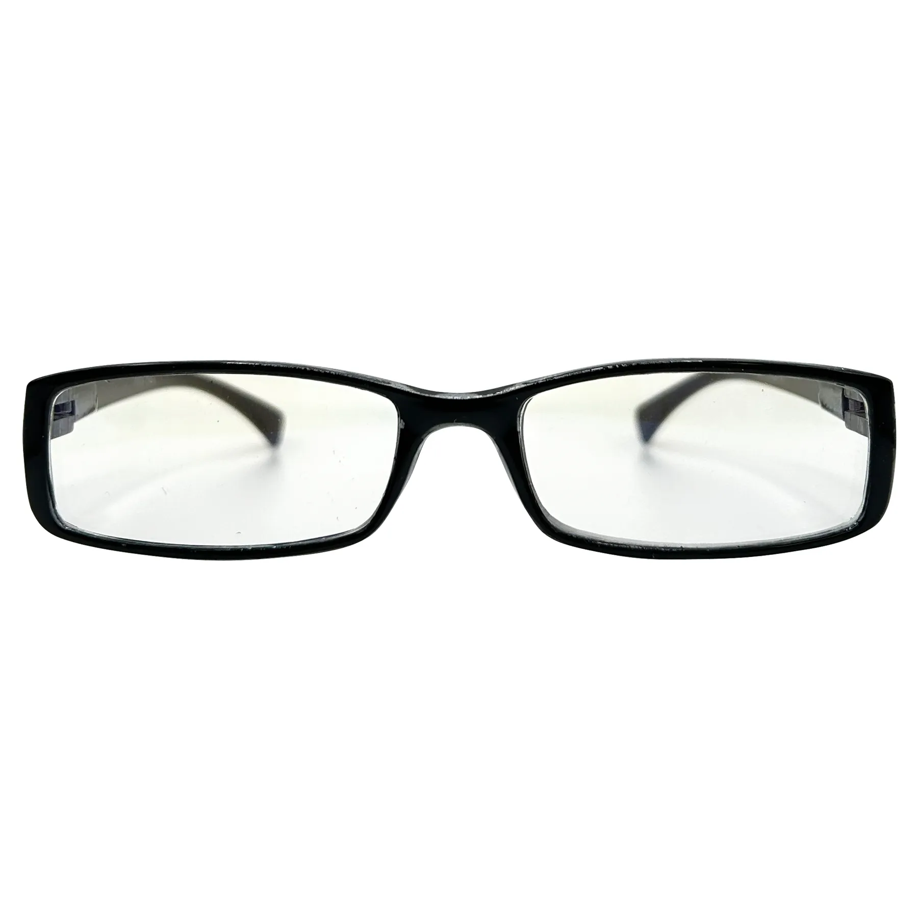 SHE FINE Square 90s Clear Glasses sold by Giant Vintage product image thumbnail 3