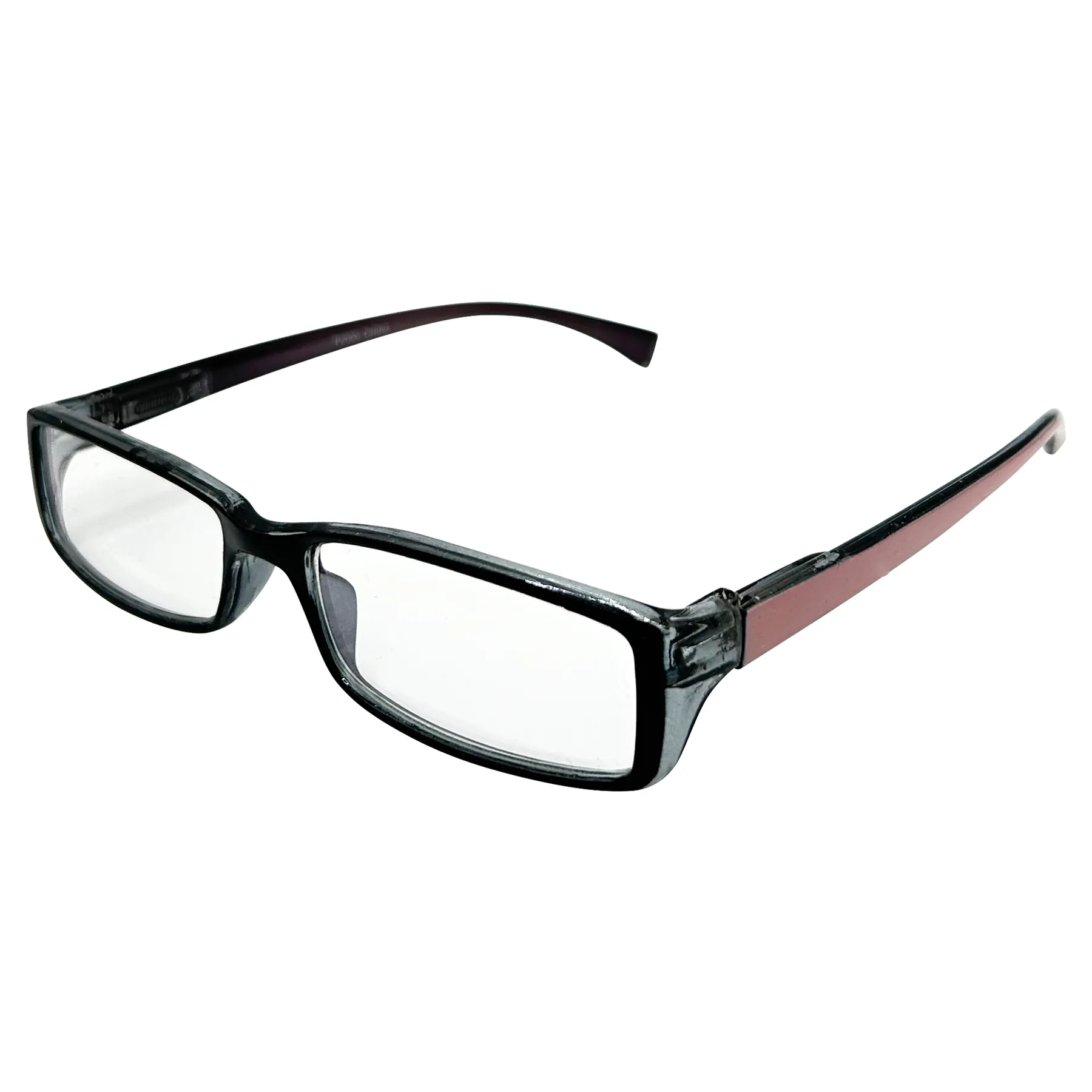 SHE FINE Square 90s Clear Glasses sold by Giant Vintage product image thumbnail 2