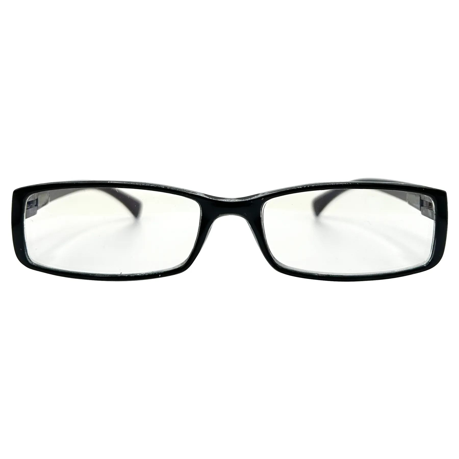 SHE FINE Square 90s Clear Glasses sold by Giant Vintage product image thumbnail 5