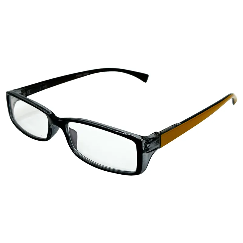 SHE FINE Square 90s Clear Glasses made by Giant Vintage