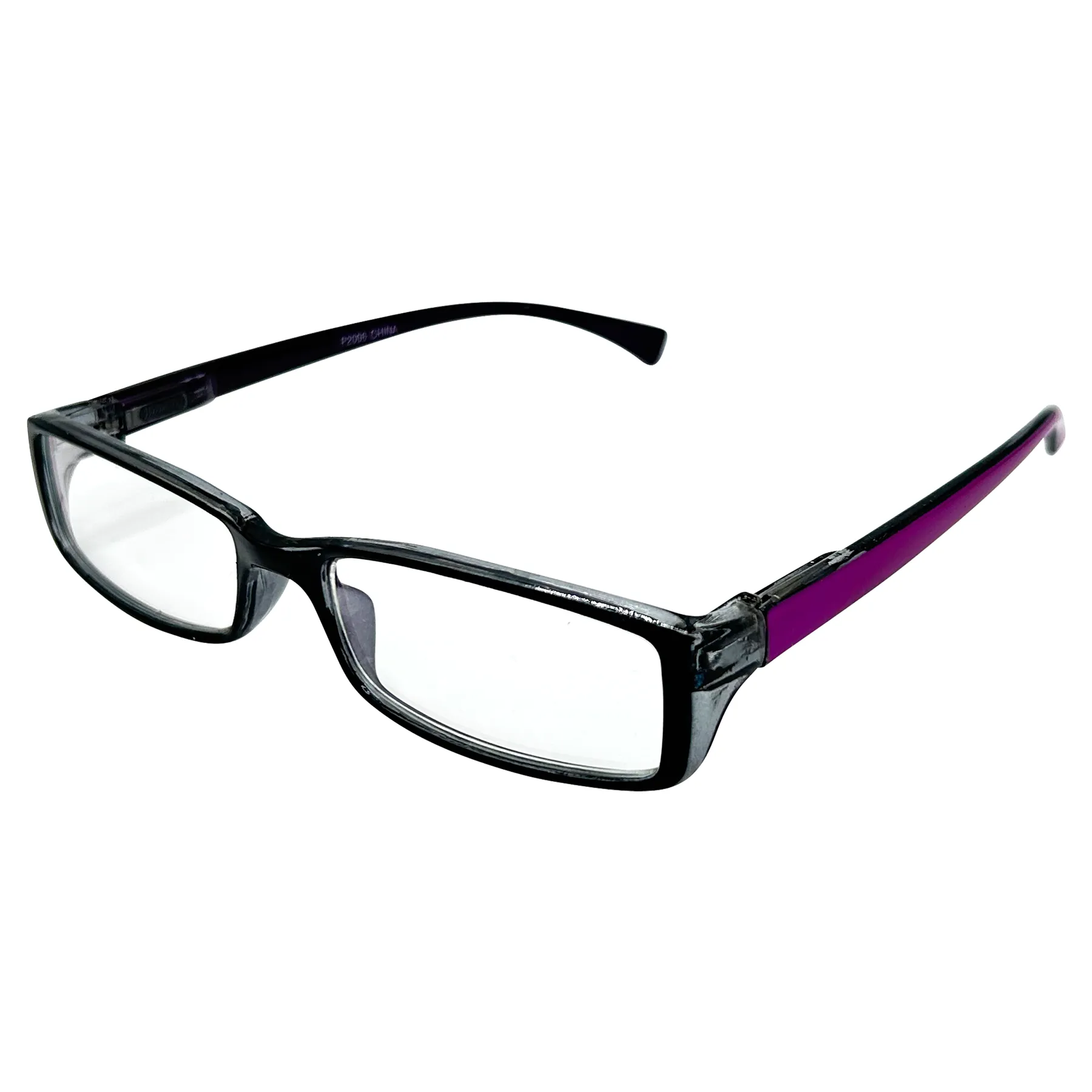 SHE FINE Square 90s Clear Glasses sold by Giant Vintage product image thumbnail 4