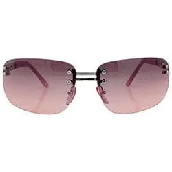 SHMANCY Plum Rimless Sunglasses sold by Giant Vintage