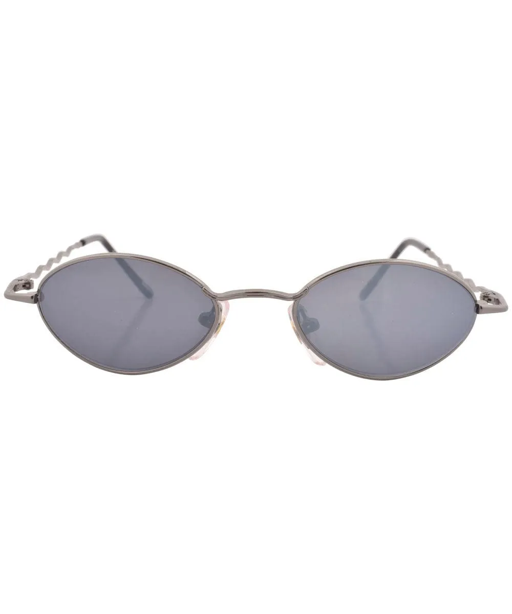 VITTLES Gunmetal Micro Indie Sunglasses sold by Giant Vintage product image thumbnail 3