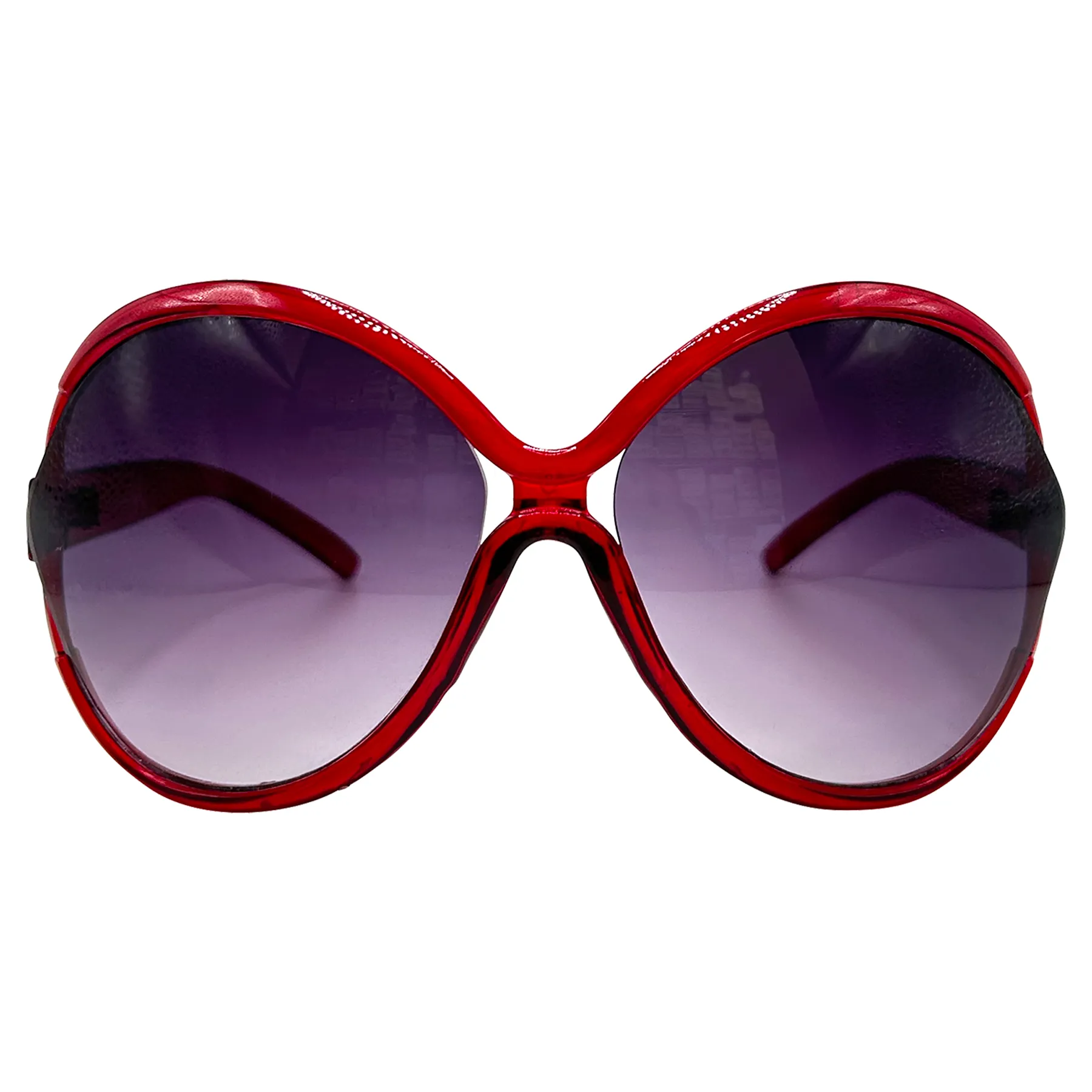 FLARED Boho Sheek Oversized Sunglasses sold by Giant Vintage product image thumbnail 4