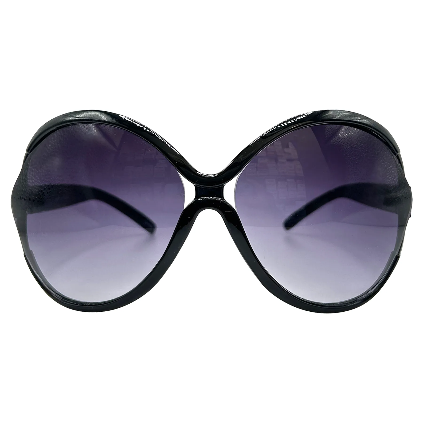 FLARED Boho Sheek Oversized Sunglasses sold by Giant Vintage product image thumbnail 2