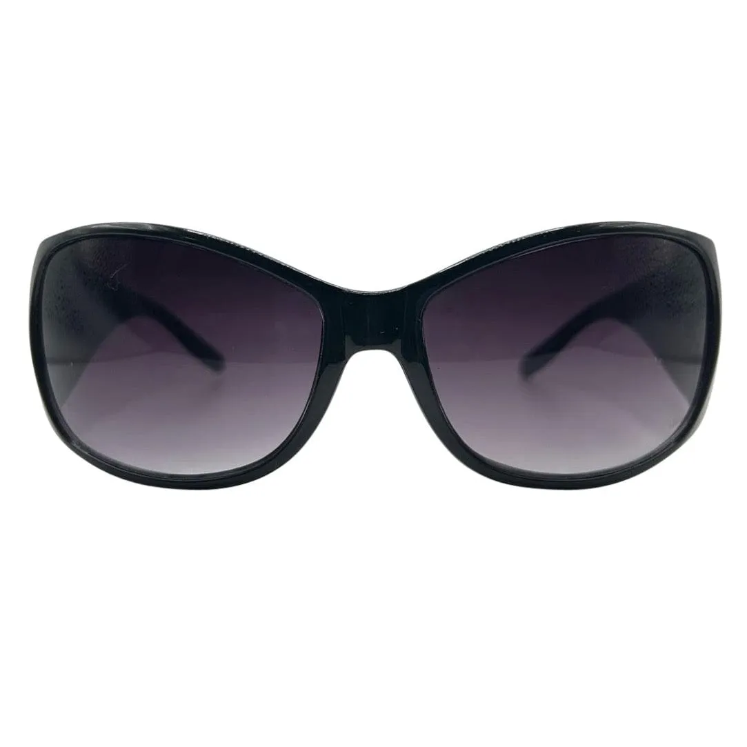TATU Sporty Y2K Tattoo Art Sunglasses: Black Skull sold by Giant Vintage product image thumbnail 2