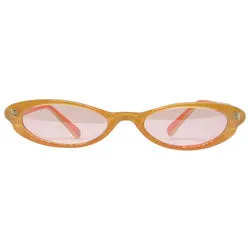 TALLY Orange/Pink Cat-Eye Trending 90s Sunglasses sold by Giant Vintage