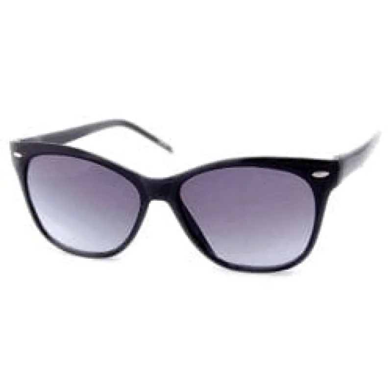 AVALON Black Cat-Eye Sunglasses sold by Giant Vintage