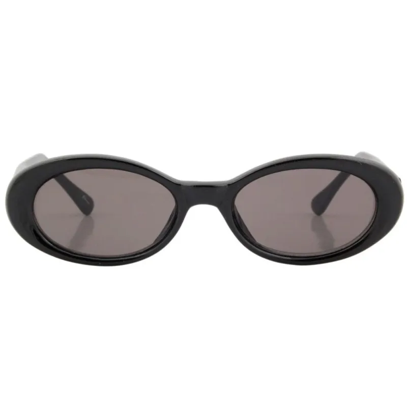 INSIGHT Black Oval Sunglasses sold by Giant Vintage