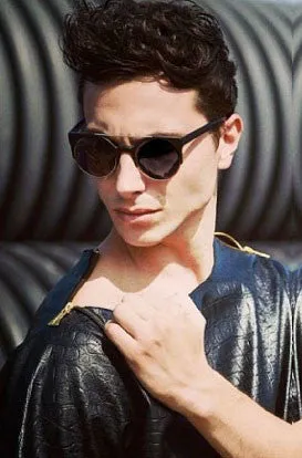 SWEETIE Black Cat-Eye Sunglasses sold by Giant Vintage product image thumbnail 2