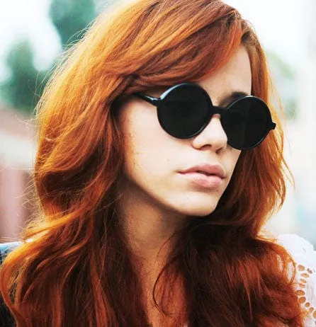 MORRISON Black Round Sunglasses sold by Giant Vintage product image thumbnail 3