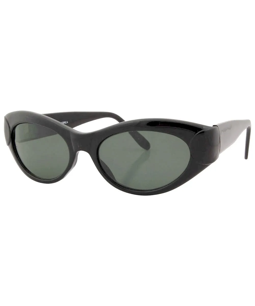 FORTUNE Black Cat-Eye Sunglasses sold by Giant Vintage product image thumbnail 2
