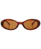 INSIGHT Tortoise Oval Sunglasses sold by Giant Vintage