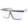 GAZ Black Clear Glasses sold by Giant Vintage
