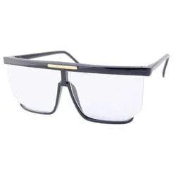GAZ Black Clear Glasses sold by Giant Vintage