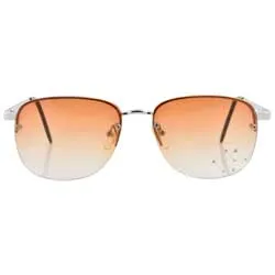 BIBBIDI Amber Rimless Sunglasses sold by Giant Vintage