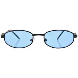 CHIHUAHUA Blue/Black Square Sunglasses sold by Giant Vintage