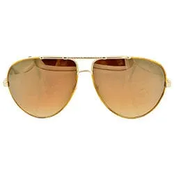 BENTLEY Demi/Brown Aviator Sunglasses sold by Giant Vintage