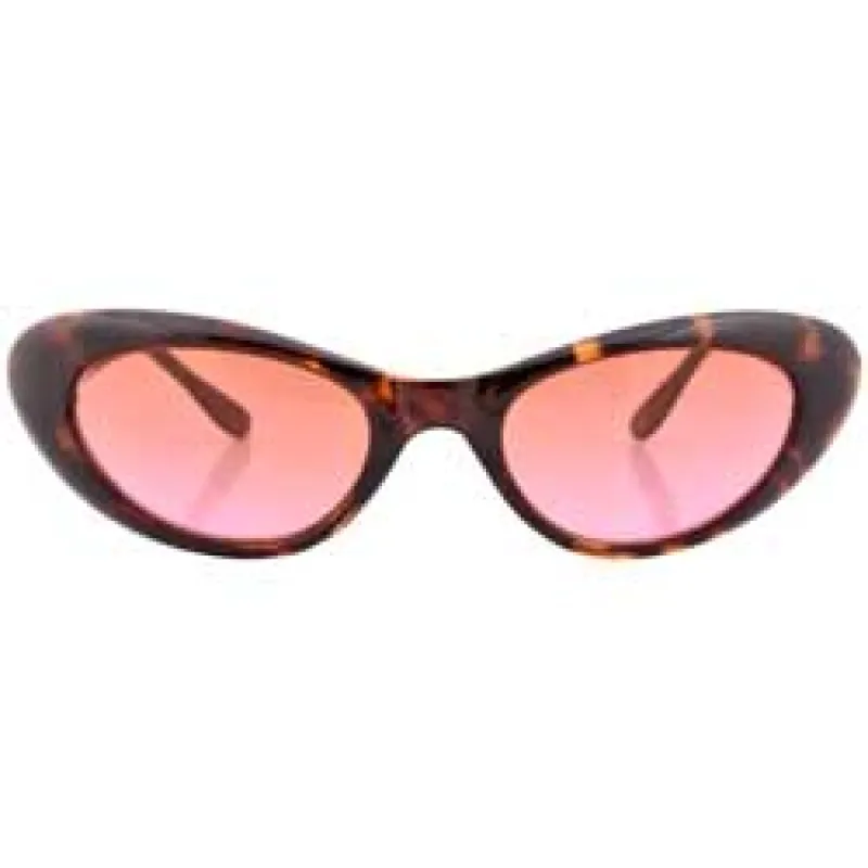 EMKAY Tortoise/Melon Cat-Eye Sunglasses sold by Giant Vintage