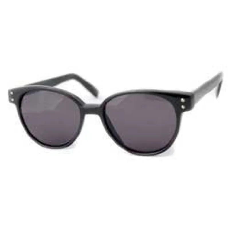 LOVESICK Black Cat-Eye Sunglasses sold by Giant Vintage
