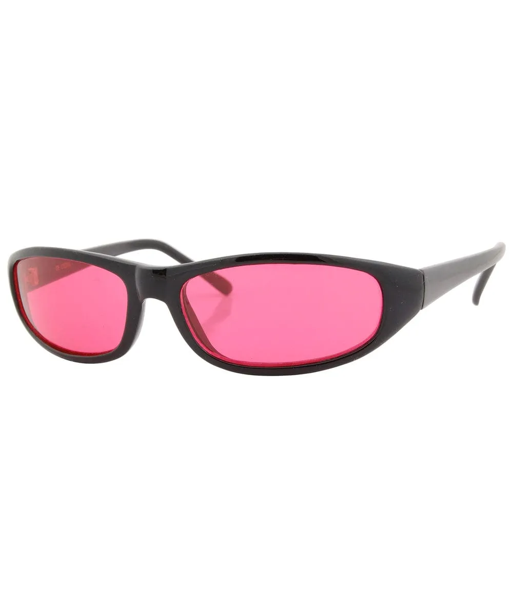 KEYTAR Pink Sports Sunglasses sold by Giant Vintage product image thumbnail 2