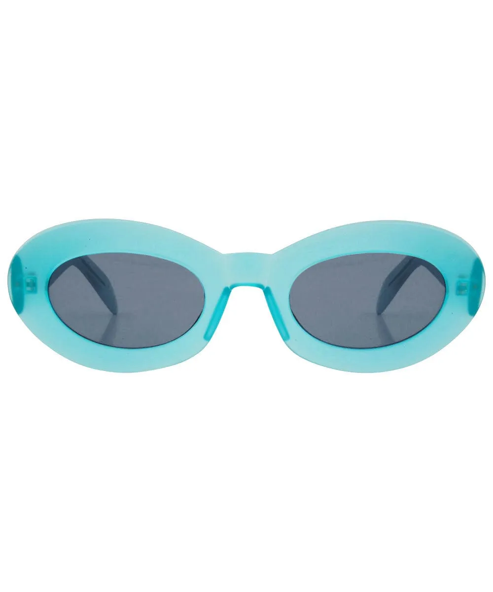 MARIGOLD Menthol/SD Cat-Eye Sunglasses sold by Giant Vintage product image thumbnail 3