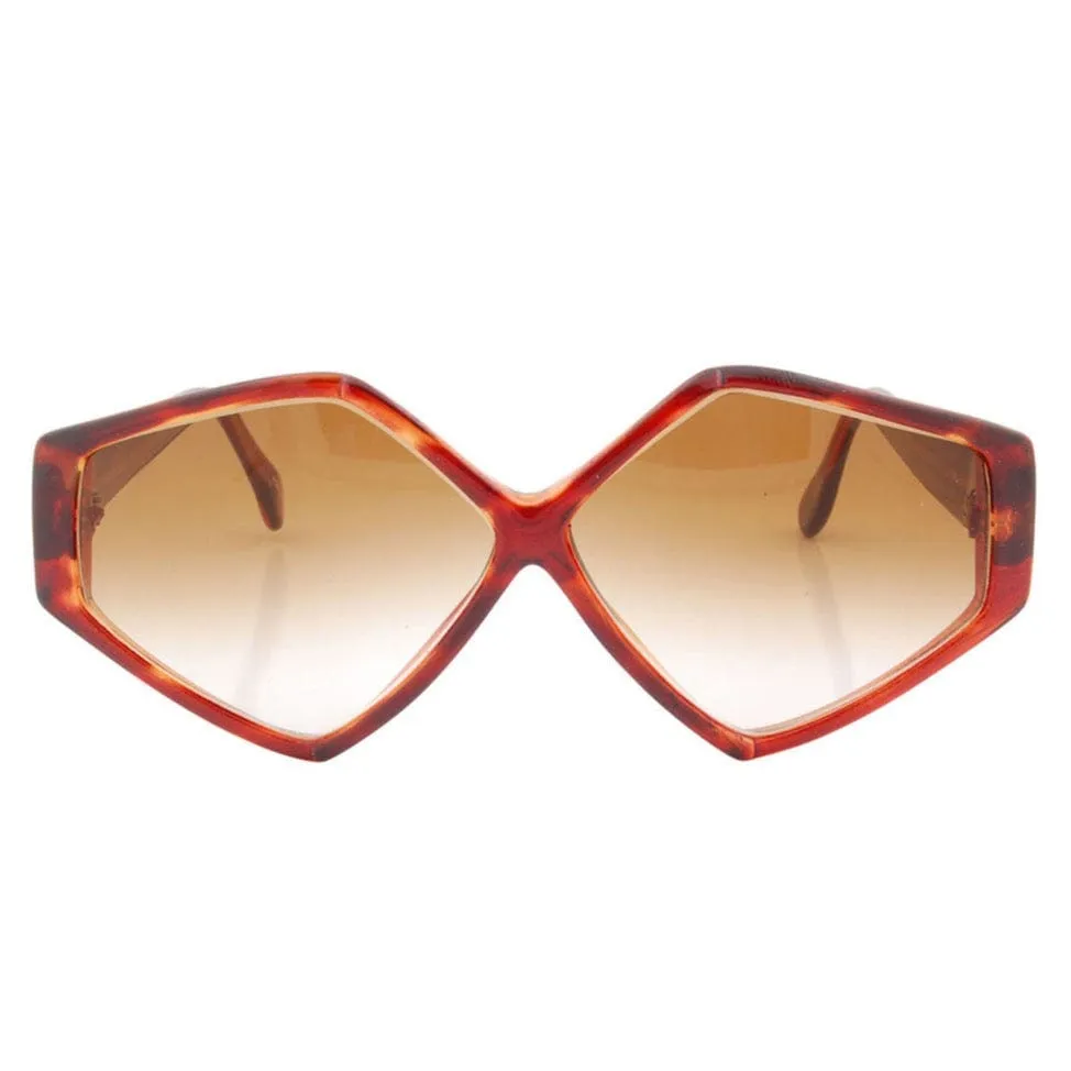 LSD Tortoise Diamond Sunglasses sold by Giant Vintage product image thumbnail 3