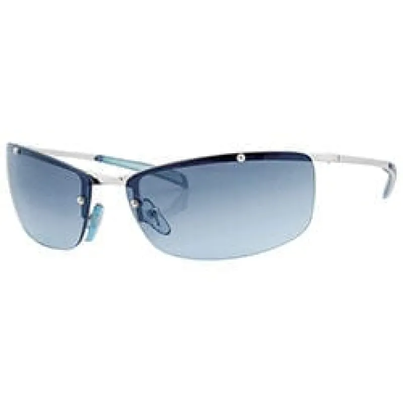 MOZAMBIQUE Midnight Blue Rimless Sunglasses sold by Giant Vintage