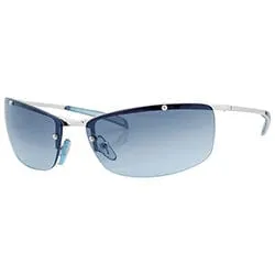 MOZAMBIQUE Midnight Blue Rimless Sunglasses sold by Giant Vintage