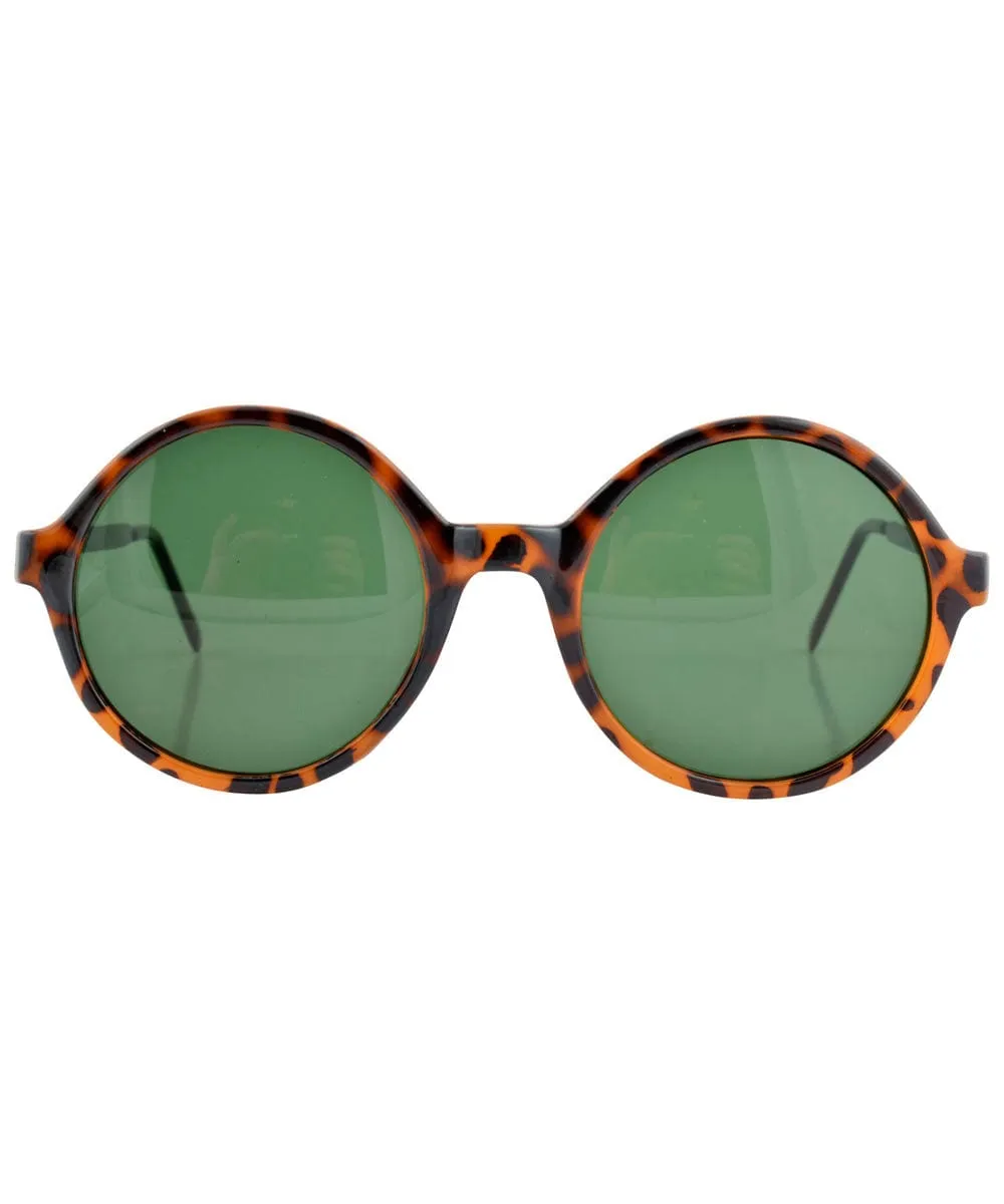STORIES Ocelot Round Sunglasses sold by Giant Vintage product image thumbnail 3