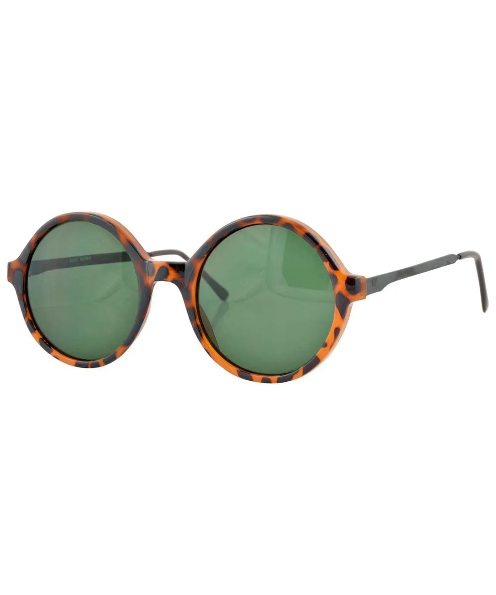 STORIES Ocelot Round Sunglasses sold by Giant Vintage product image thumbnail 2