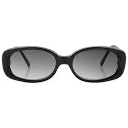 VISTA Black Square Sunglasses sold by Giant Vintage