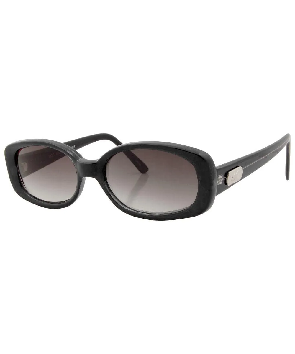 VISTA Black Square Sunglasses sold by Giant Vintage product image thumbnail 2