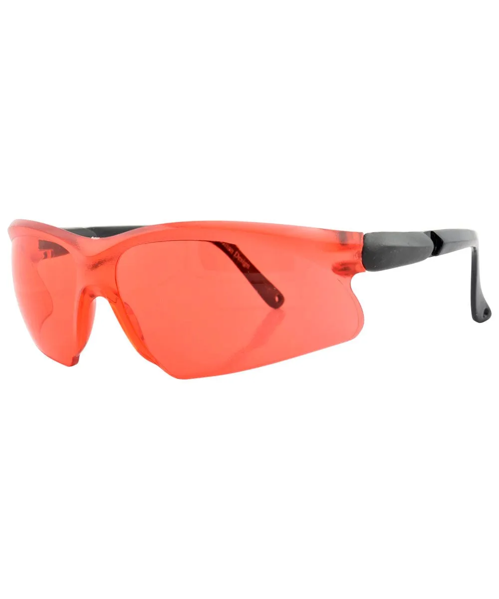 SNATCHED Red Shield Sunglasses sold by Giant Vintage product image thumbnail 2