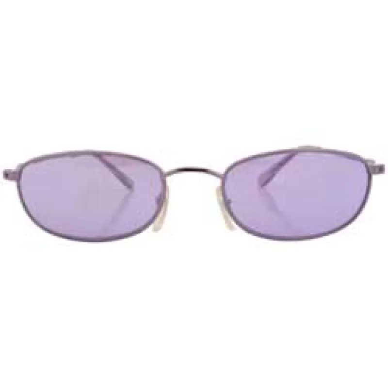 STRANGER Purple / Purple Square Sunglasses sold by Giant Vintage