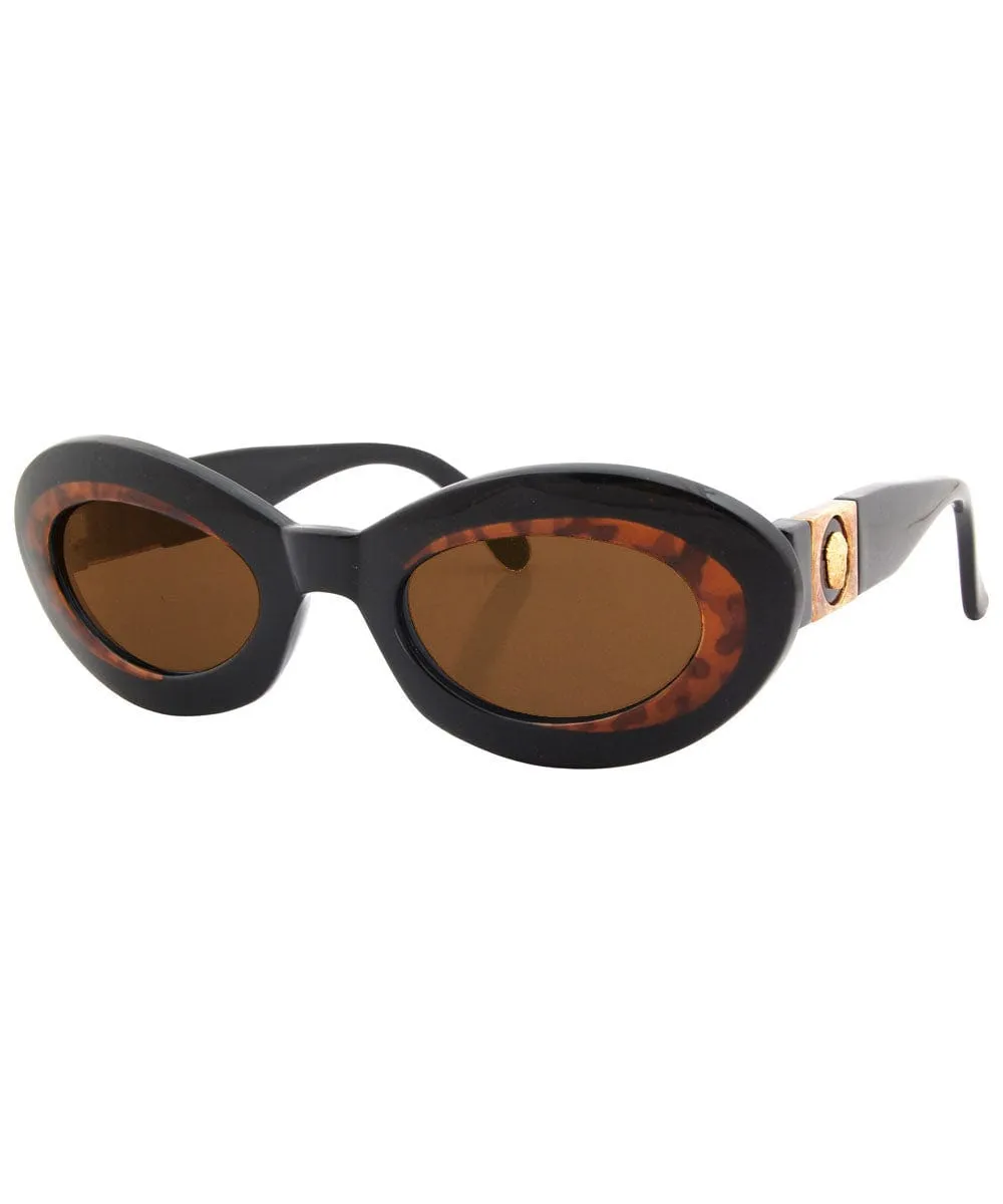 ZEUS Copper/Brown Cat-Eye Sunglasses sold by Giant Vintage product image thumbnail 3