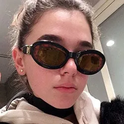 ZEUS Copper/Brown Cat-Eye Sunglasses sold by Giant Vintage product image thumbnail 2