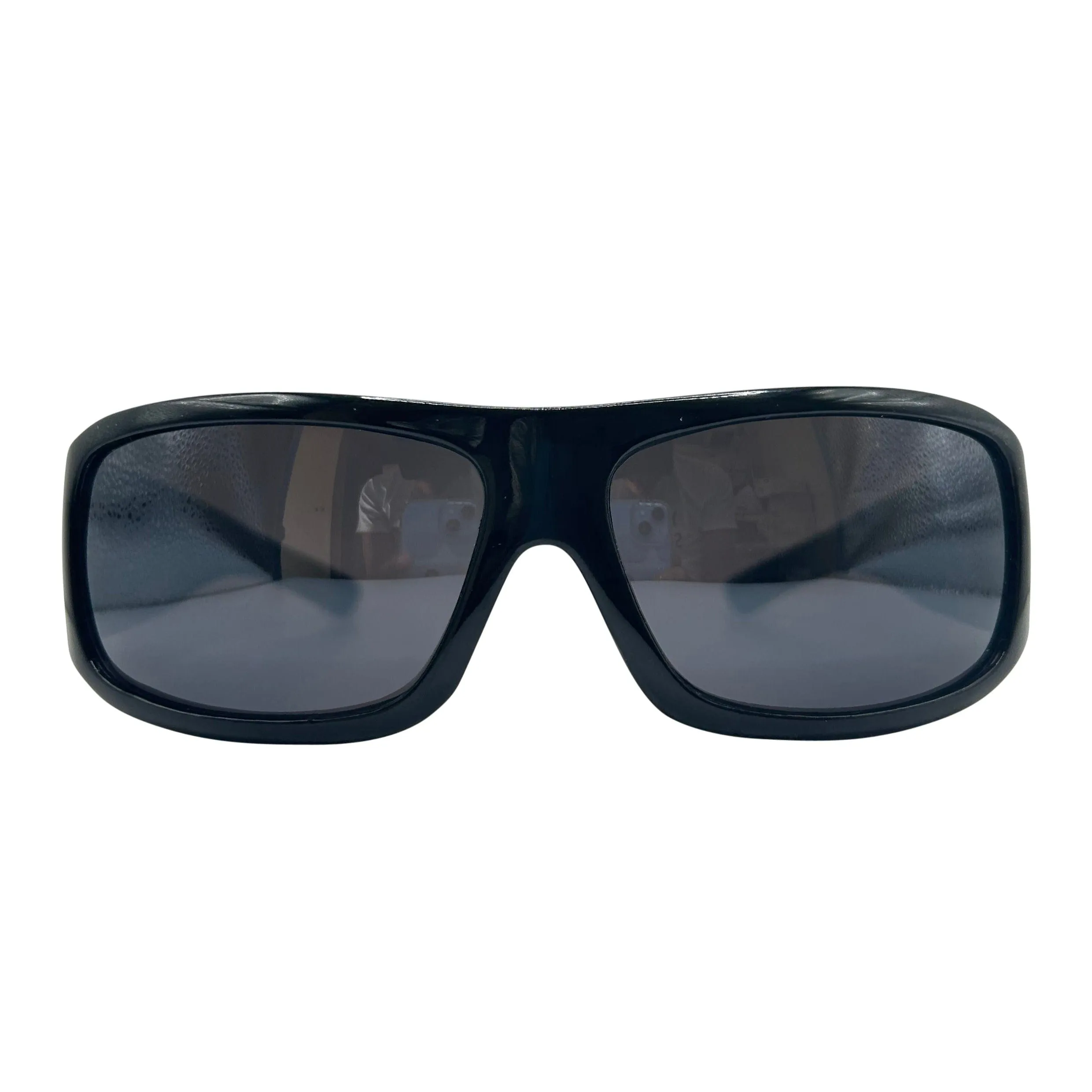 CROSS MY HEART Tattoo Art Shield Y2K Sunglasses: Sword sold by Giant Vintage product image thumbnail 2