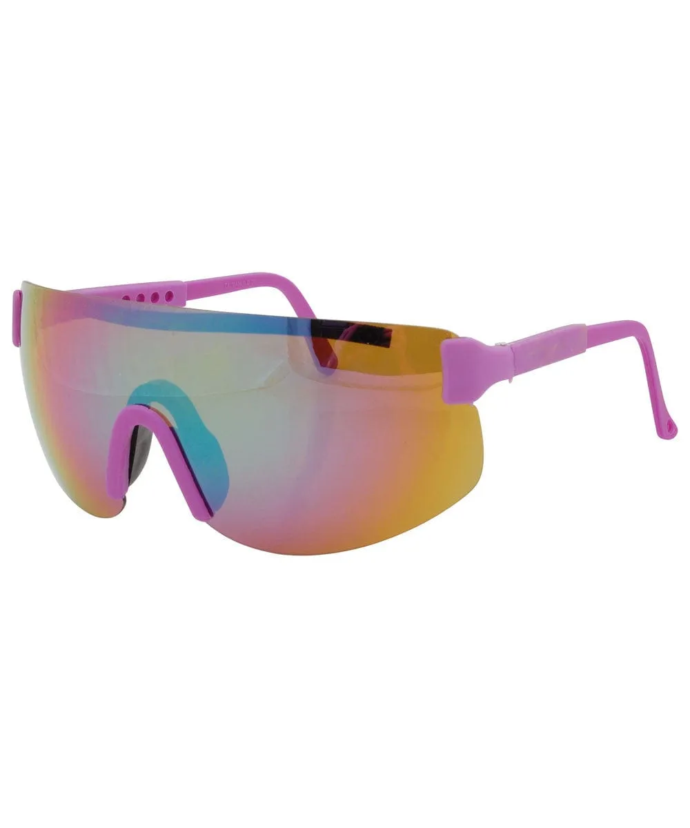 FRESH Purple Shield Sunglasses sold by Giant Vintage product image thumbnail 2