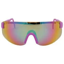 FRESH Purple Shield Sunglasses sold by Giant Vintage