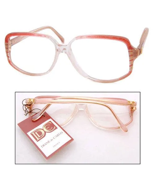 TARTE Crystal/Red Clear Glasses *SOLD WITHOUT LENS* sold by Giant Vintage product image thumbnail 2