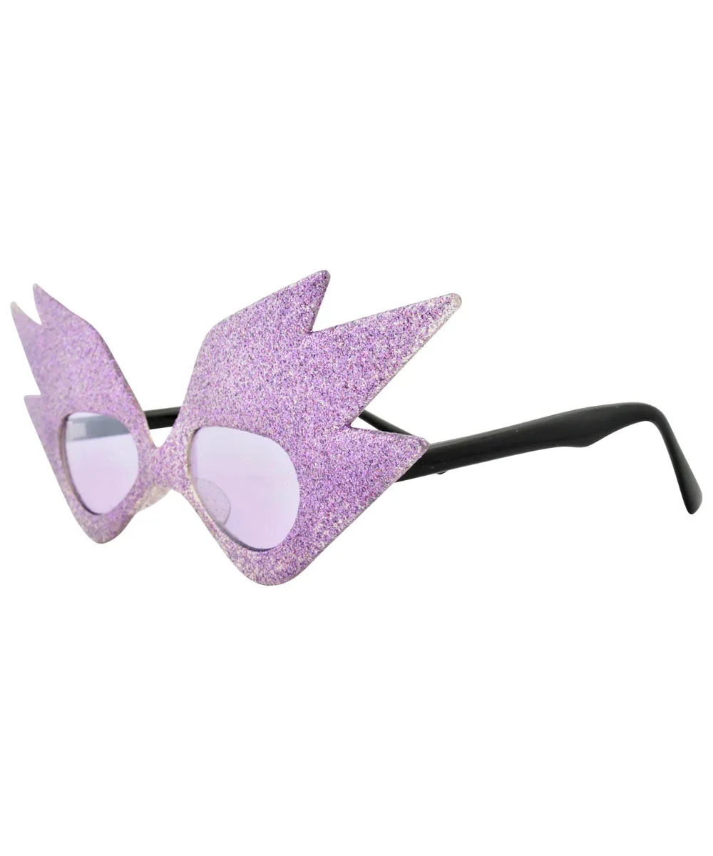WONDERMENT Purple Freaky Cat-Eye Sunglasses sold by Giant Vintage product image thumbnail 3
